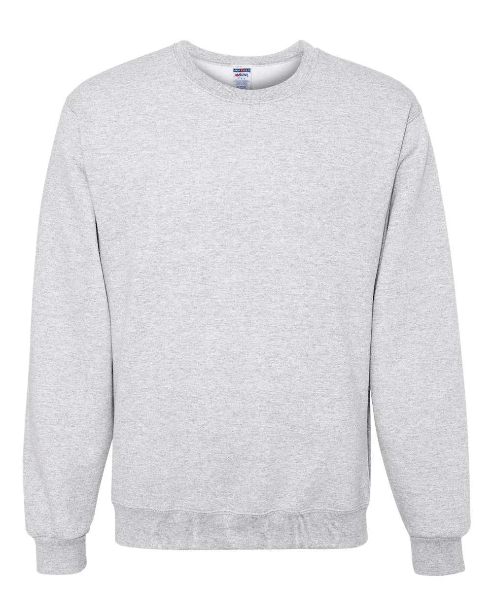 JERZEES 562MR Unisex NuBlend® Crewneck Sweatshirt — blank crewneck sweatshirt, front view