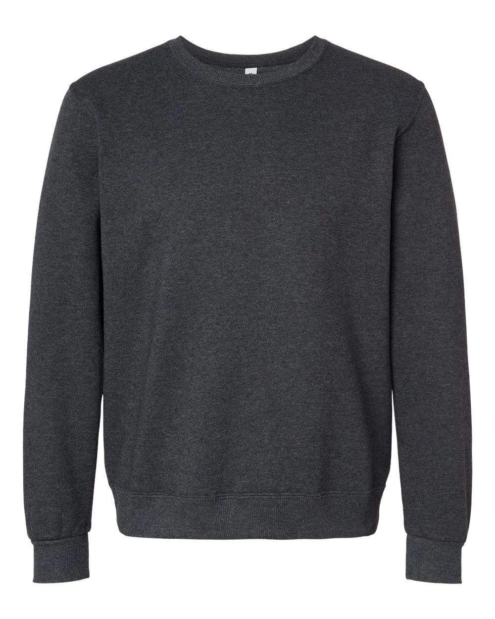 JERZEES 701MR Unisex Eco™ Premium Blend Ring-Spun Crewneck Sweatshirt — blank crewneck sweatshirt, front view