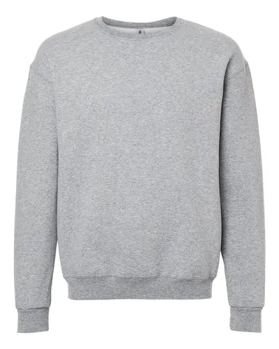 JERZEES C12MR Unisex Rugged Crewneck Sweatshirt — blank crewneck sweatshirt, front view