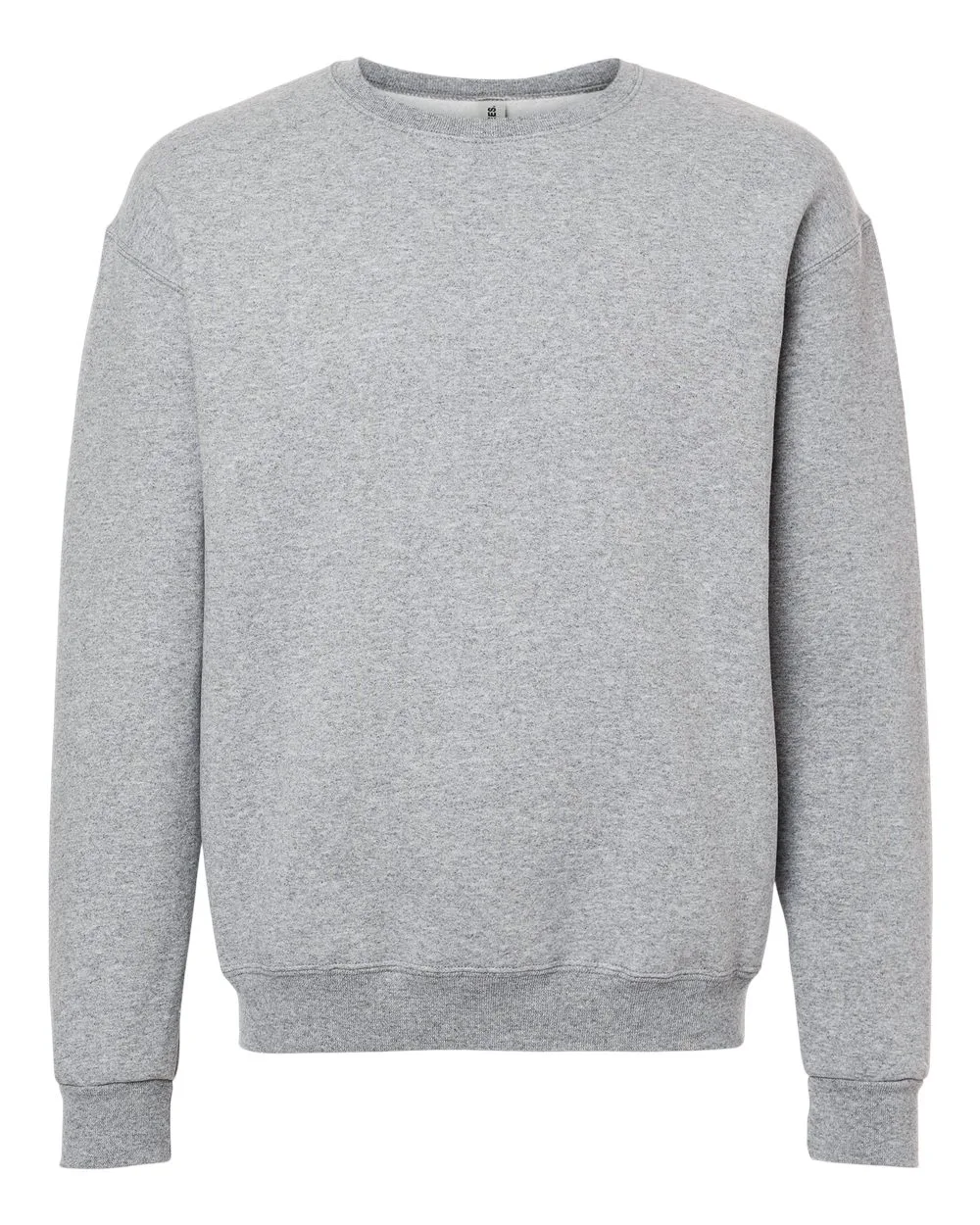 JERZEES C12MR Unisex Rugged Crewneck Sweatshirt — blank crewneck sweatshirt, front view