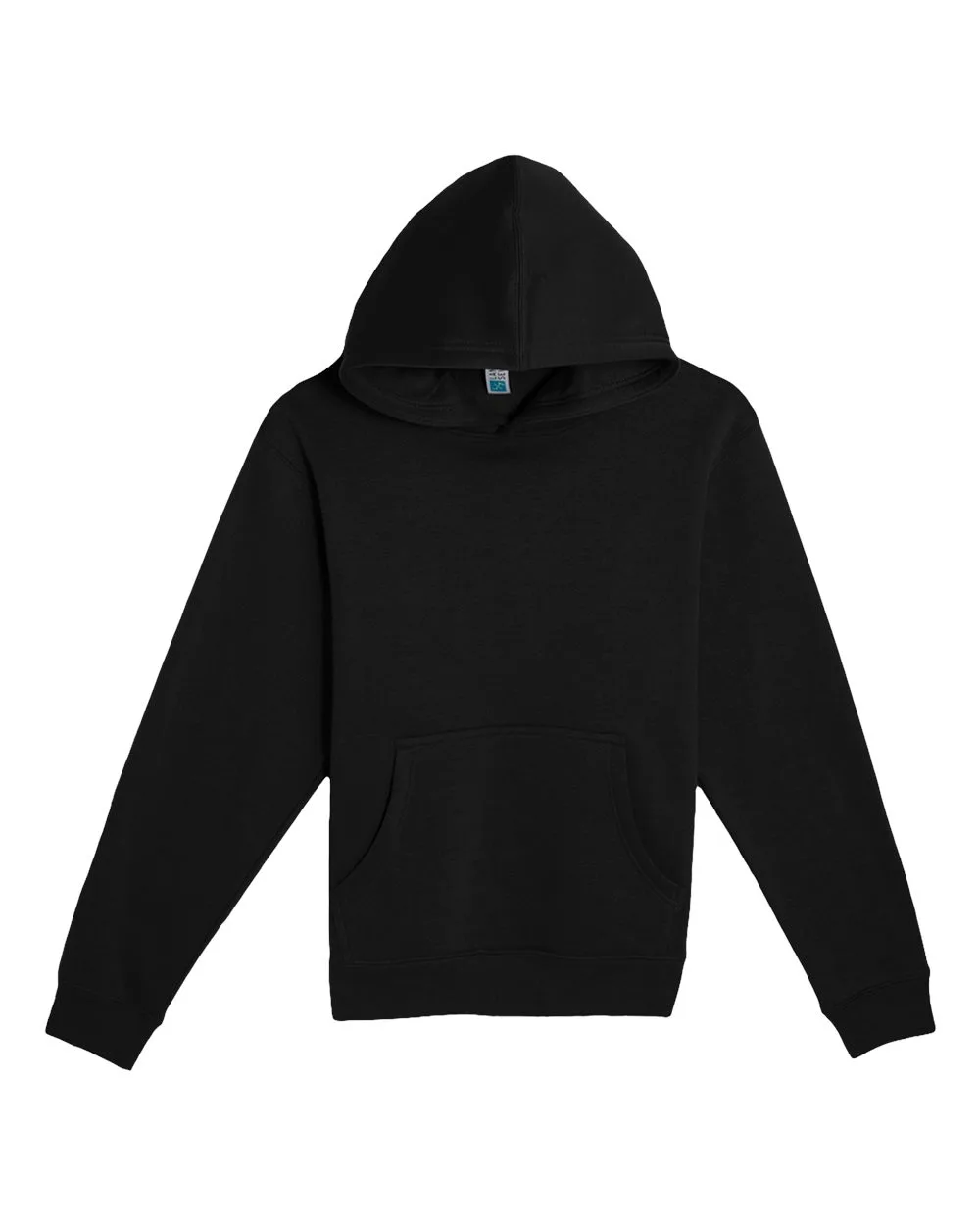 Lane Seven LS1401Y Youth Premium Hoodie Sweatshirt — blank hooded sweatshirt, front view