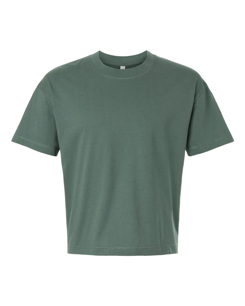 LAT 3520 Unisex Boxy Jersey Tee — blank t-shirt, front view
