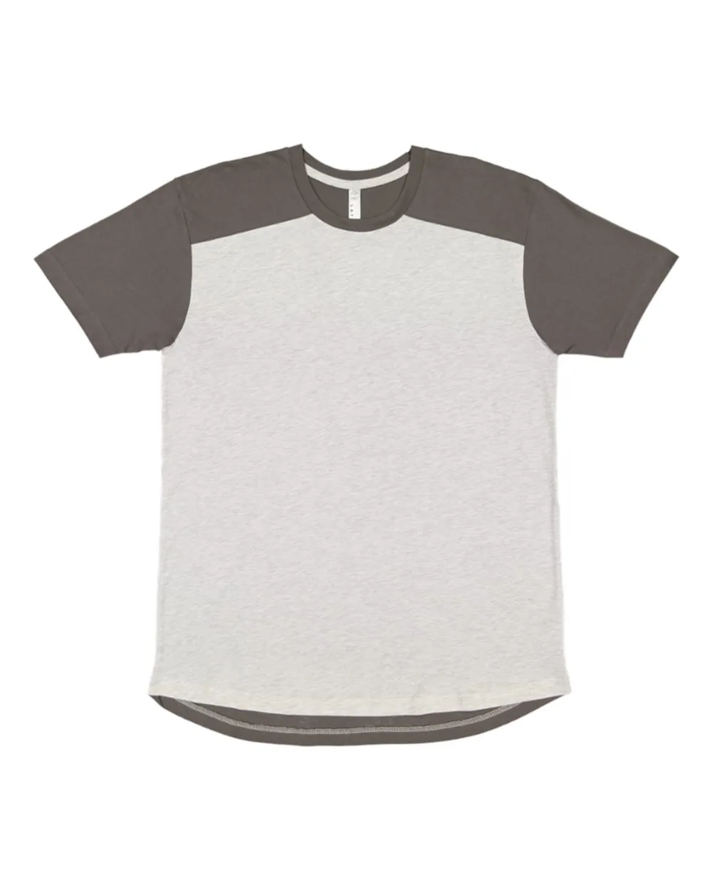 LAT 6911 Unisex Forward Shoulder Fine Jersey Tee — blank t-shirt, front view