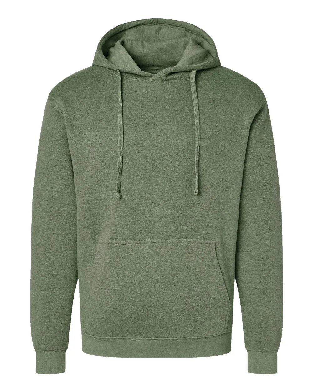 LAT 6926 Unisex Elevated Fleece Hoodie Sweatshirt — blank hooded sweatshirt, front view