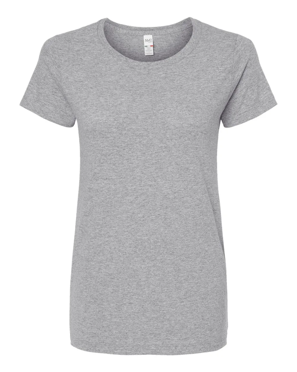 M&O 4810 Women's Gold Soft Touch T-Shirt — blank t-shirt, front view