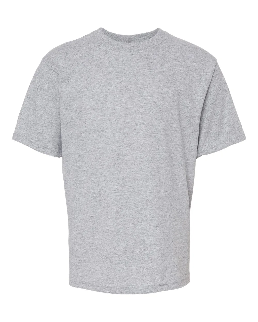 M&O 4850 Youth Gold Soft Touch T-Shirt — blank t-shirt, front view