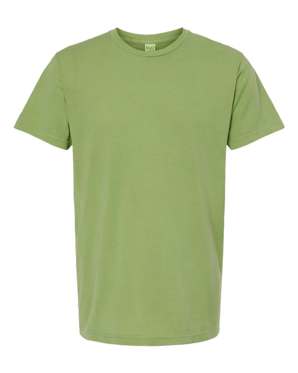 M&O 6500M Unisex Vintage Garment-Dyed T-Shirt — blank t-shirt, front view