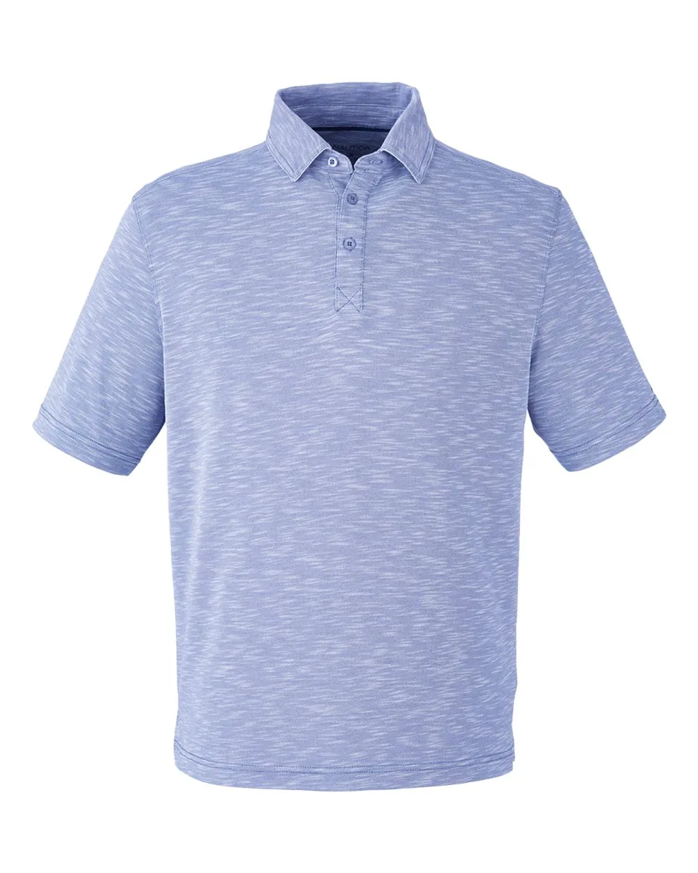 Nautica N17973 Men's Sun Surfer Slub Polo — blank polo, front view