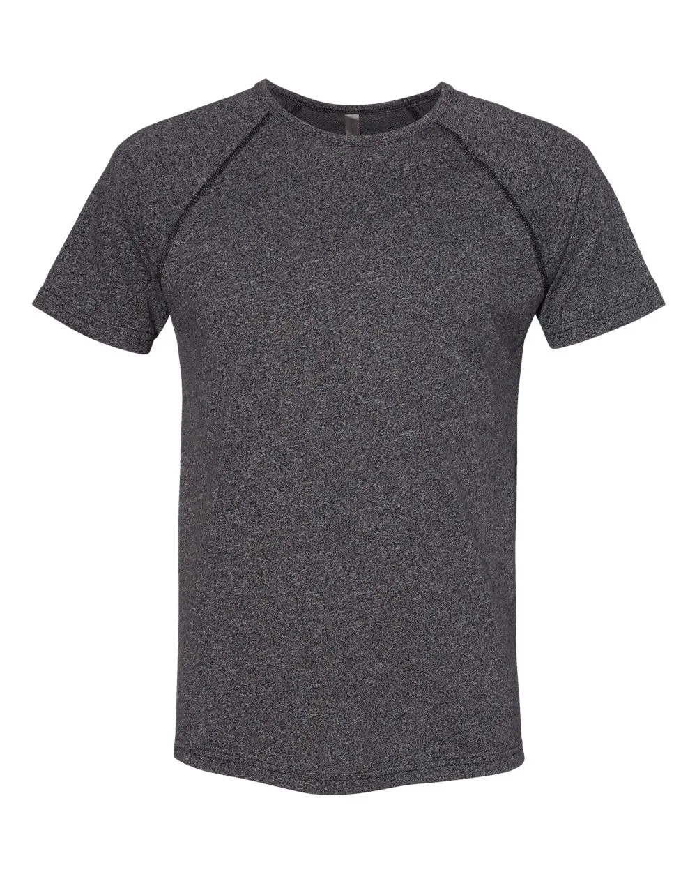Next Level 2050 Men's Mock Twist Raglan T-Shirt — blank t-shirt, front view