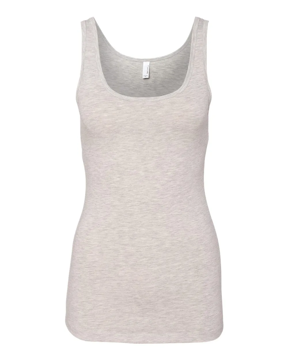 Next Level 3533 Women’s Spandex Jersey Tank — blank tank top, front view
