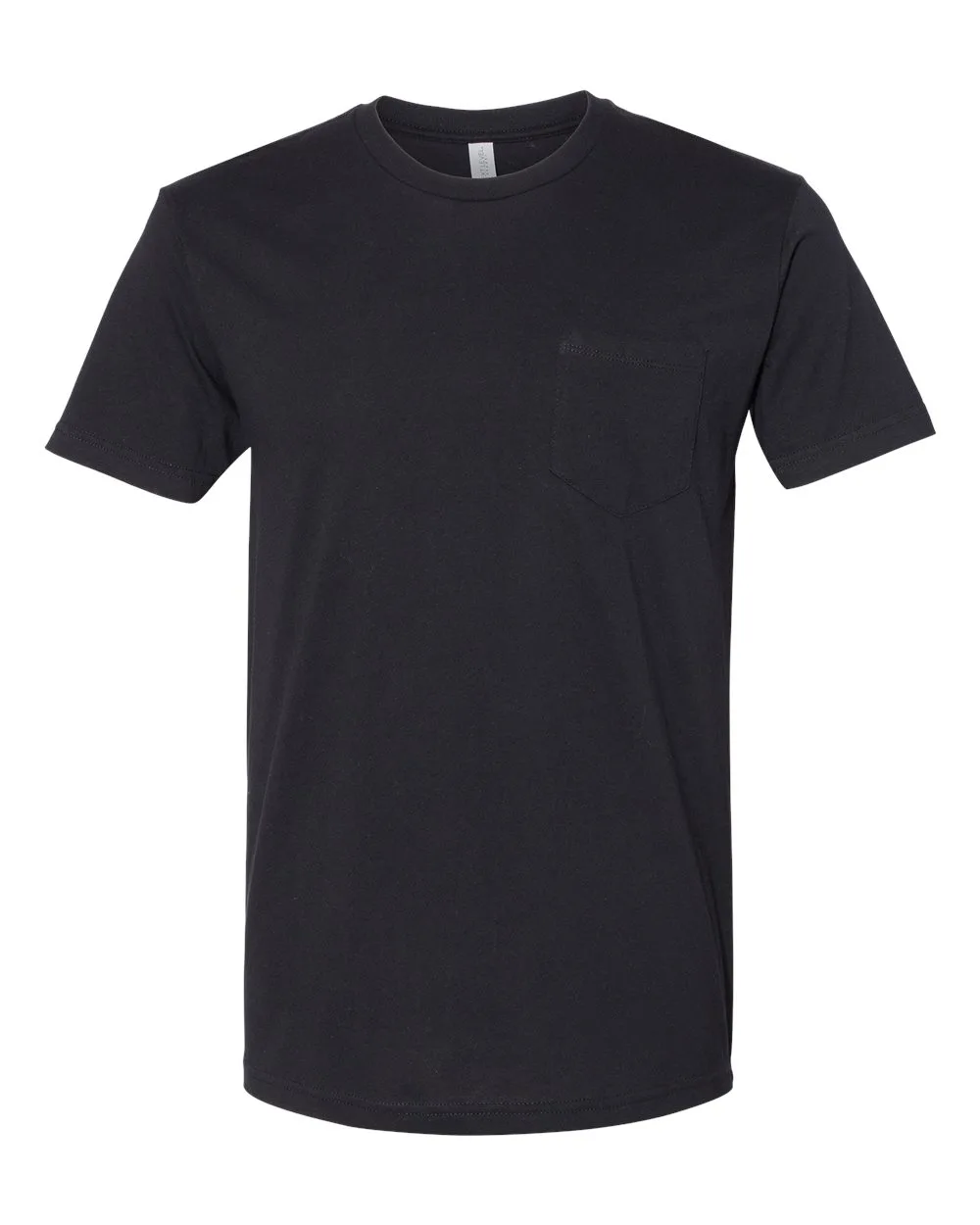 Next Level 3605 Unisex Cotton Pocket T-Shirt — blank t-shirt, front view