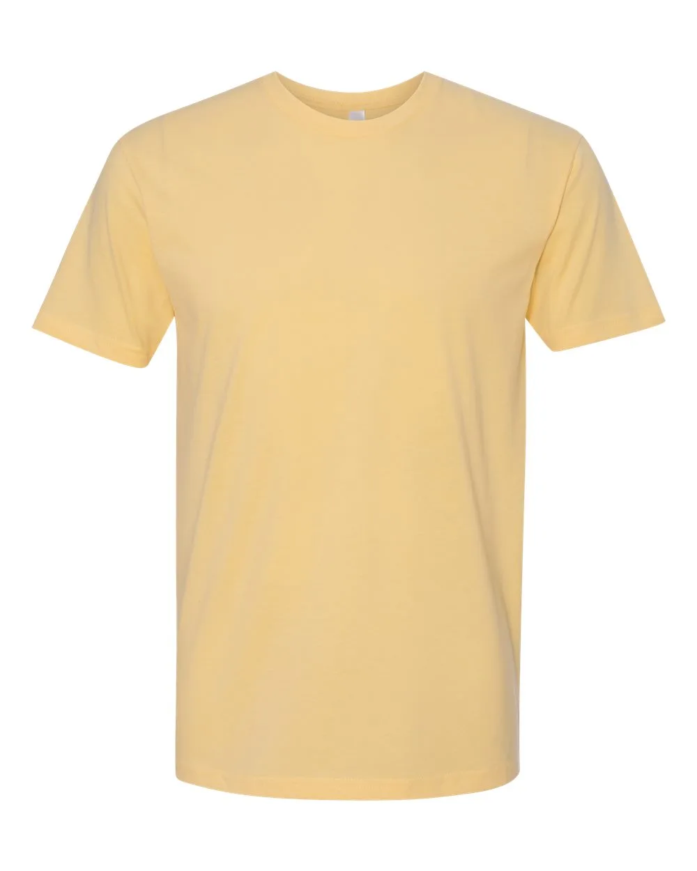 Next Level 6410 Unisex Sueded T-Shirt — blank t-shirt, front view