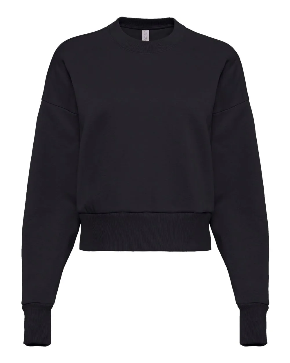 Next Level 9087 Women's Heavyweight Crewneck Sweatshirt — blank crewneck sweatshirt, front view
