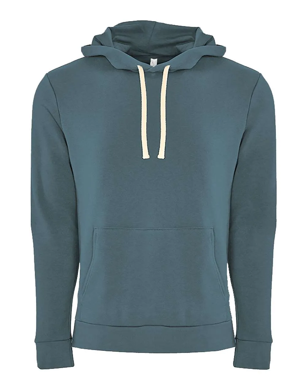 Next Level 9303 Unisex Santa Barbara Hoodie Sweatshirt — blank hooded sweatshirt, front view