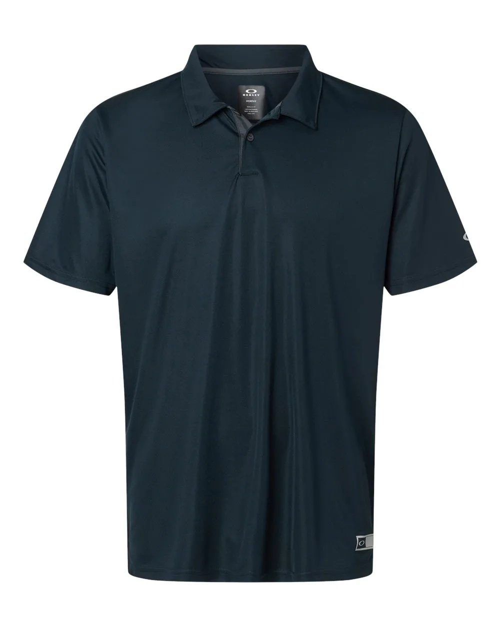 Oakley FOA402993 Men's Team Issue Hydrolix Polo — blank polo, front view