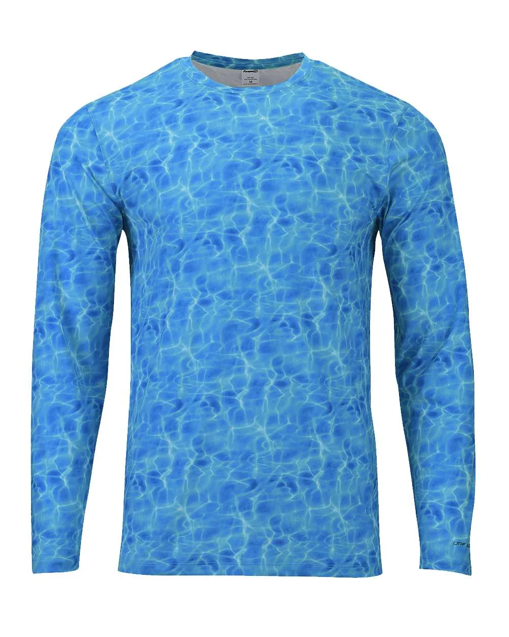 Paragon 230 Men's Belize Sublimated Long Sleeve T-Shirt — blank long sleeve tee, front view