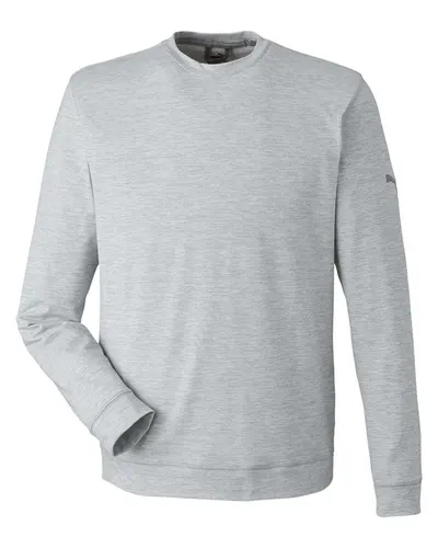 Puma Golf 531279 Men's Cloudspun Crewneck Sweatshirt — blank crewneck sweatshirt, front view