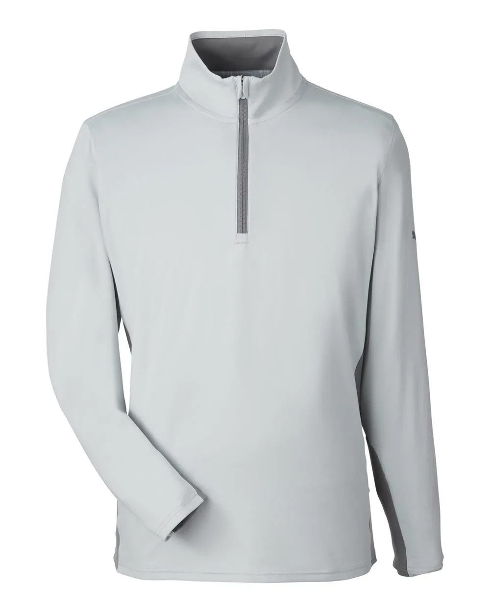 Puma Golf 599127 Men's Gamer Golf Quarter-Zip Pullover — blank garment, front view