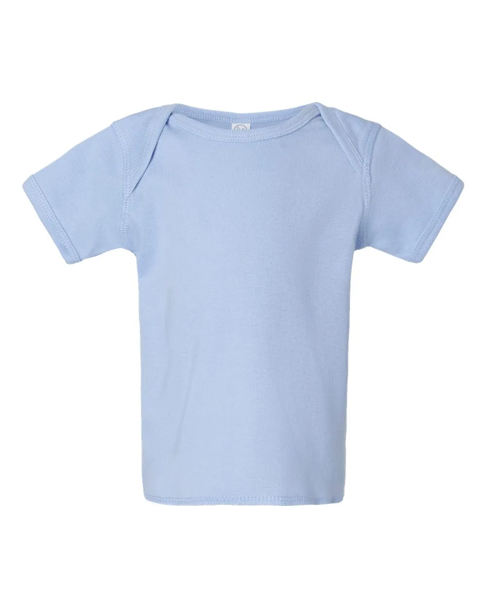 Rabbit Skins 3400 Infant Baby Rib Tee — blank t-shirt, front view
