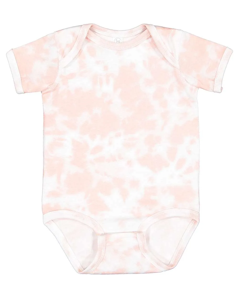 Rabbit Skins 4424EX Infant Fine Jersey Bodysuit - Extended Colors — blank t-shirt, front view