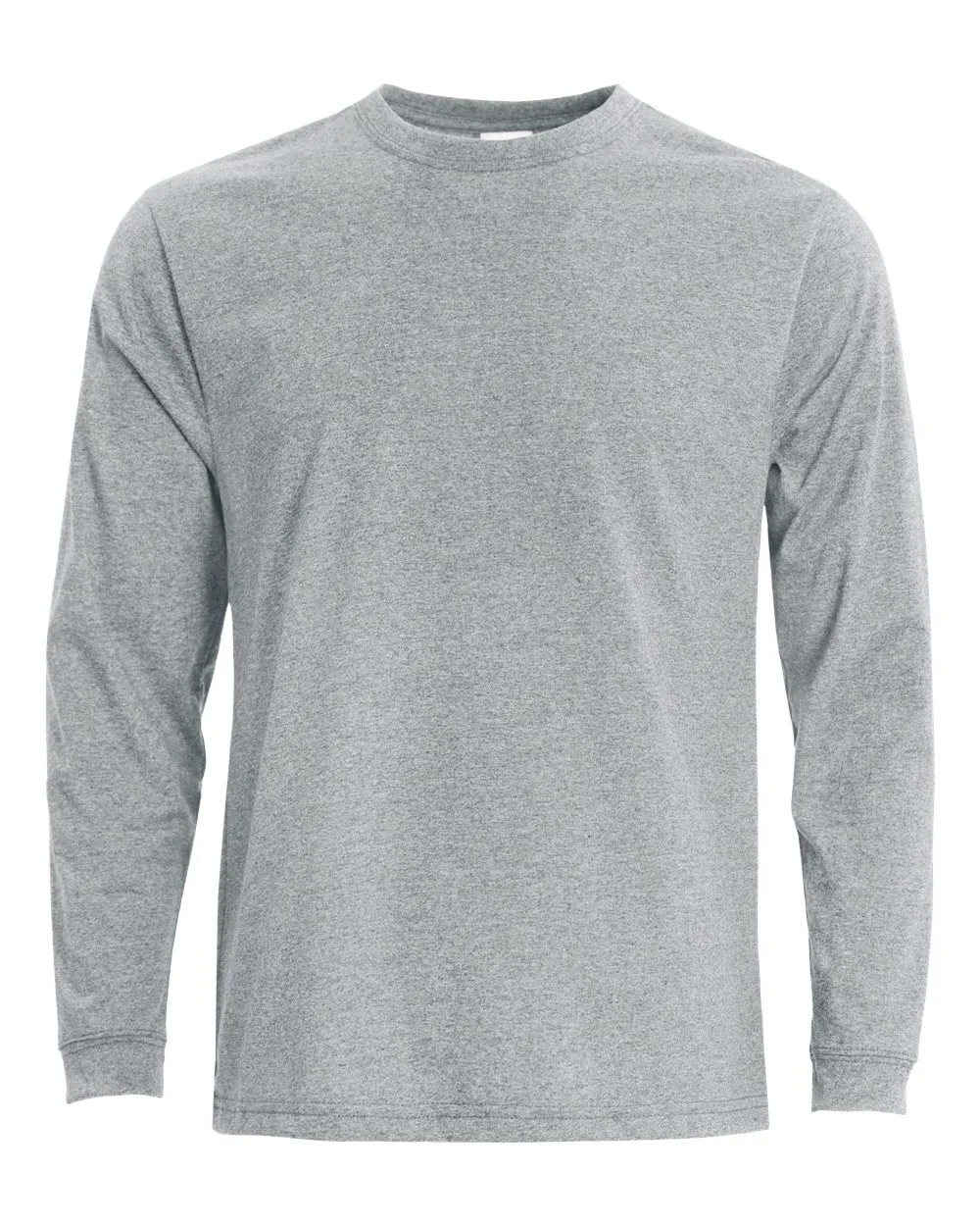 Recover EC102 Unisex Eco Long Sleeve T-Shirt — blank long sleeve tee, front view