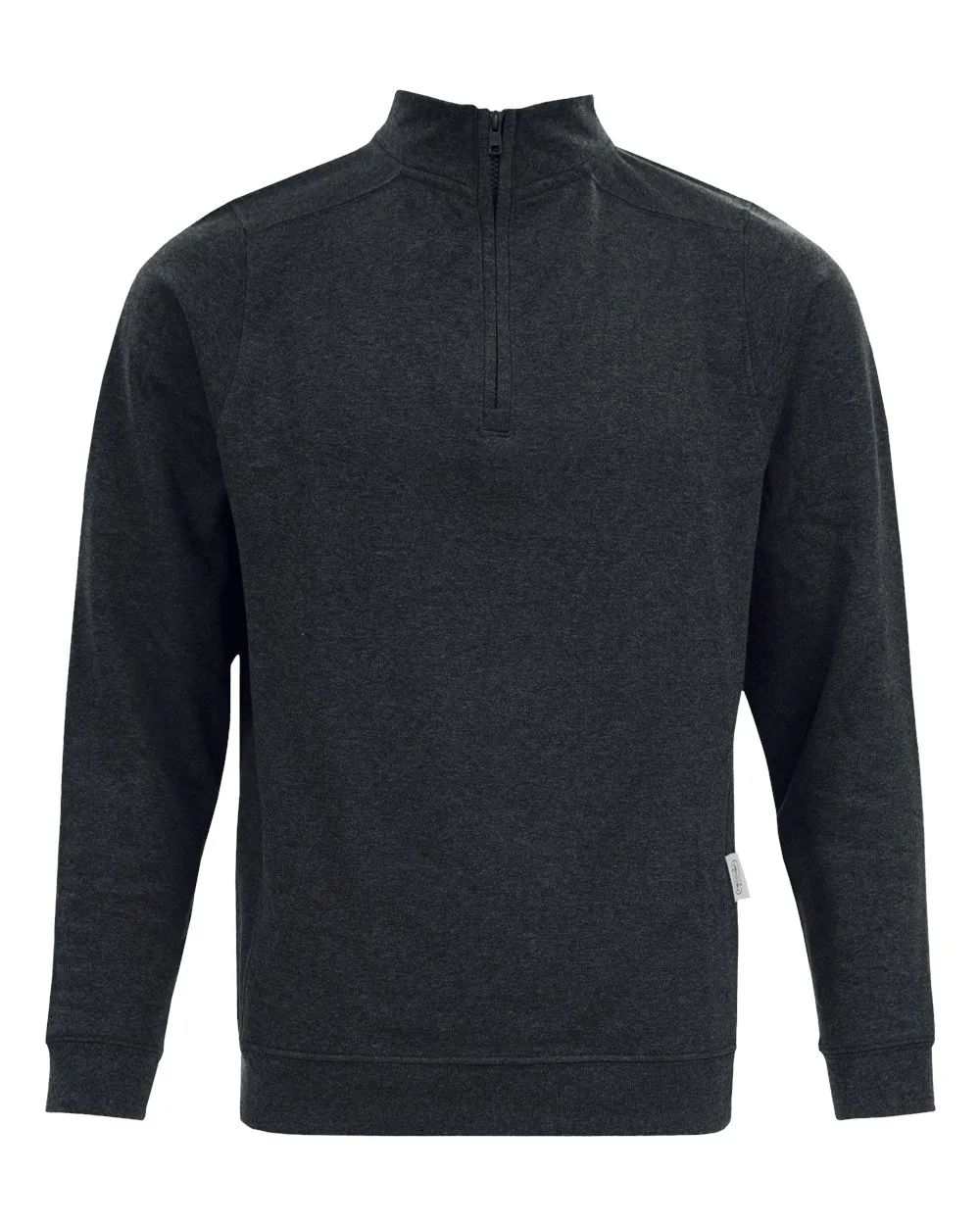 Recover RC1096 Unisex Quarter-Zip Pullover — blank garment, front view