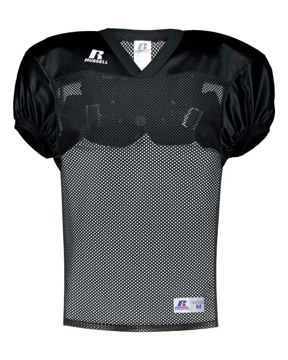 Russell Athletic S096BM Unisex Stock Practice Jersey — blank t-shirt, front view