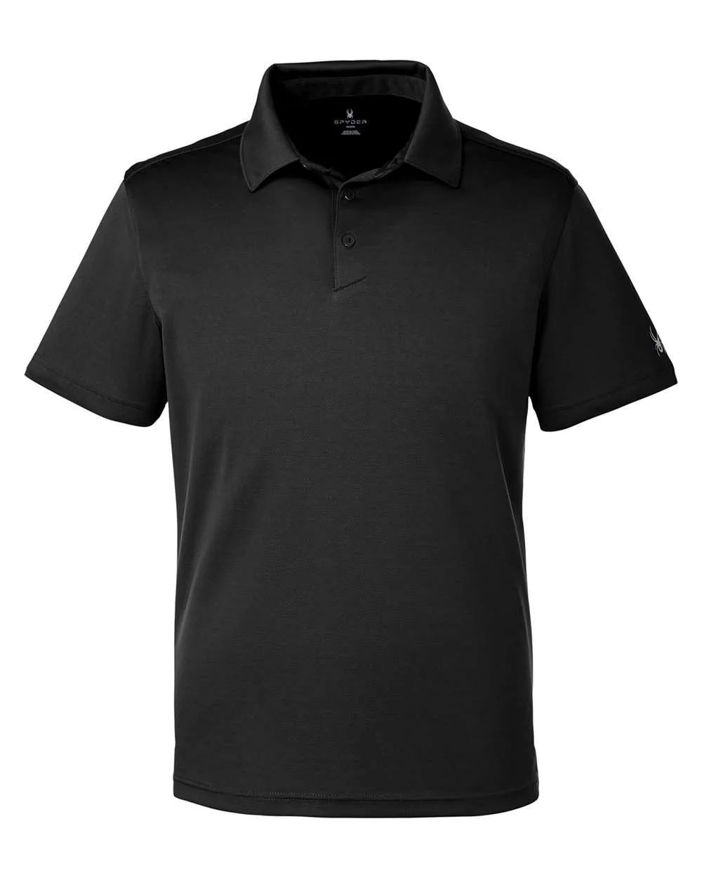 Spyder S16532 Men's Freestyle Polo — blank polo, front view
