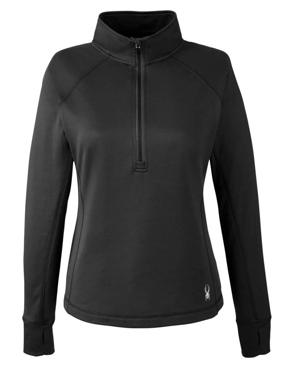 Spyder S16798 Women's Freestyle Half-Zip Pullover — blank garment, front view