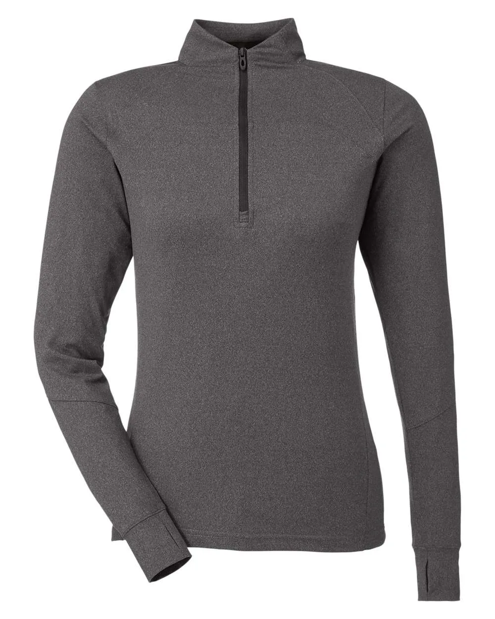 Spyder S17917 Women's Spyre Quarter-Zip Pullover — blank garment, front view
