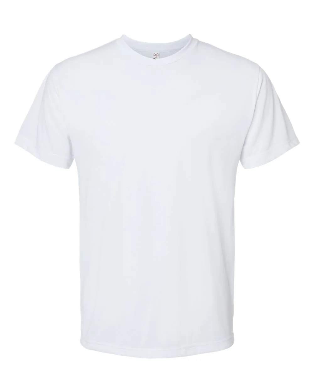 SubliVie 1910 Men's Polyester Sublimation Tee — blank t-shirt, front view