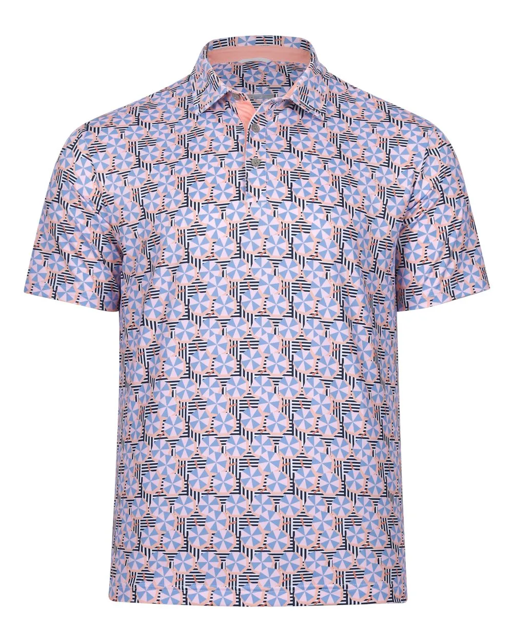 Swannies SW1028 Men's Cabana Polo — blank polo, front view