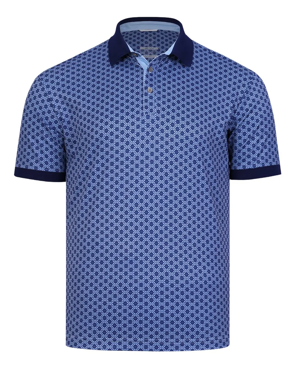 Swannies SW1034 Men's Cadence Piqué Polo — blank polo, front view