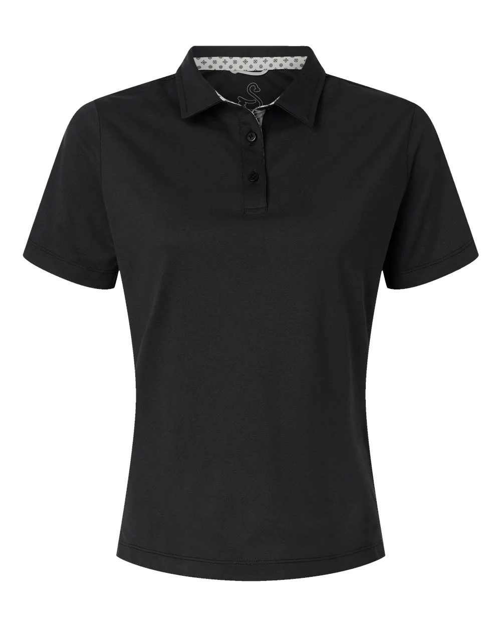 Swannies SW2001L Women's Ella Polo — blank polo, front view