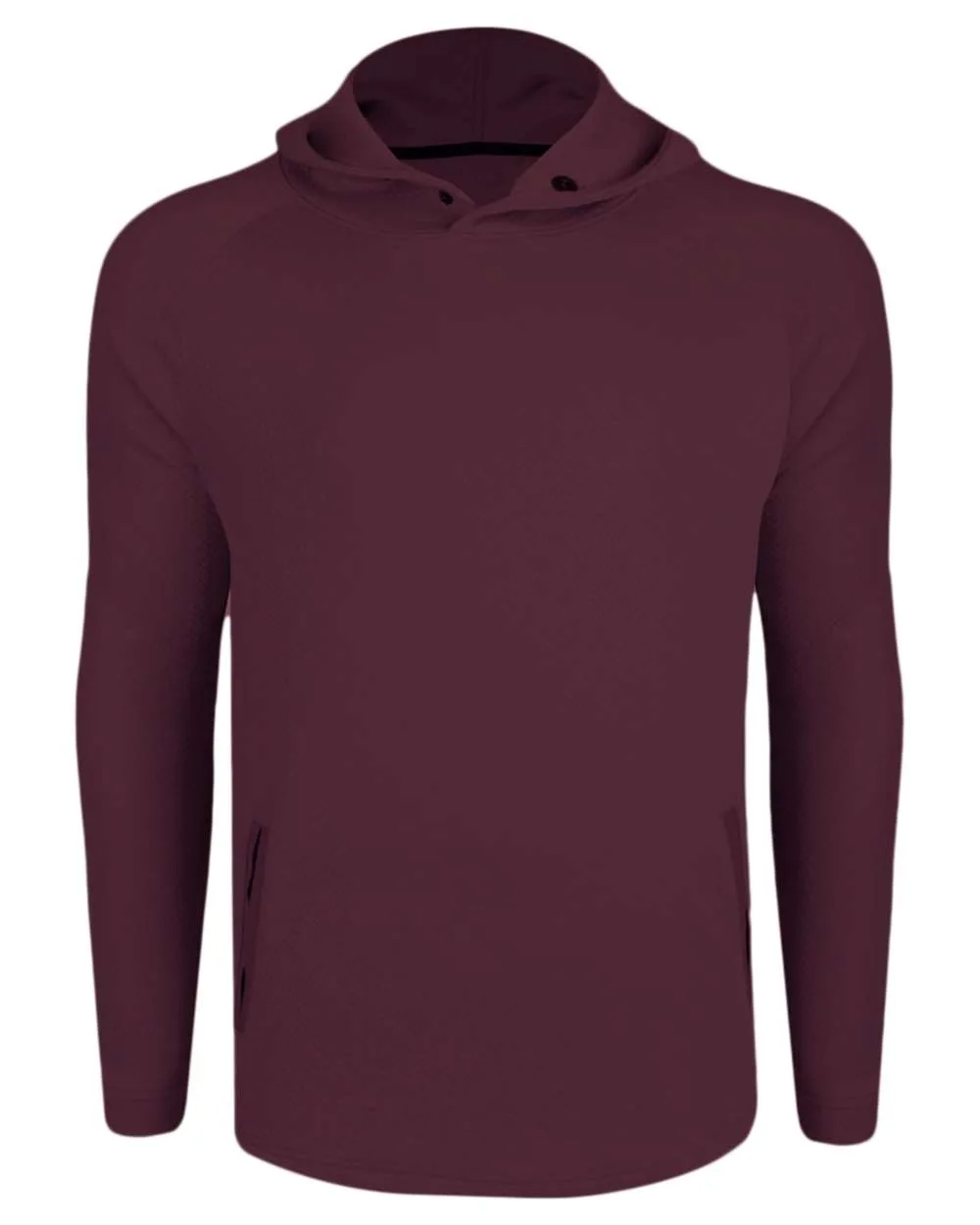 Swannies SWC100 Unisex Camden Hooded Pullover — blank hooded sweatshirt, front view