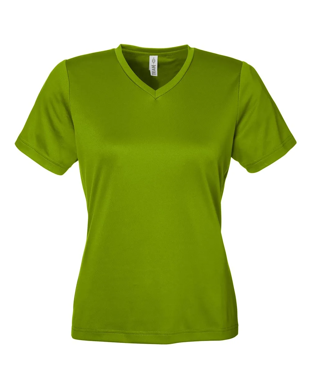 Team 365 TT15W Women's Zone Performance Mesh T-Shirt — blank t-shirt, front view