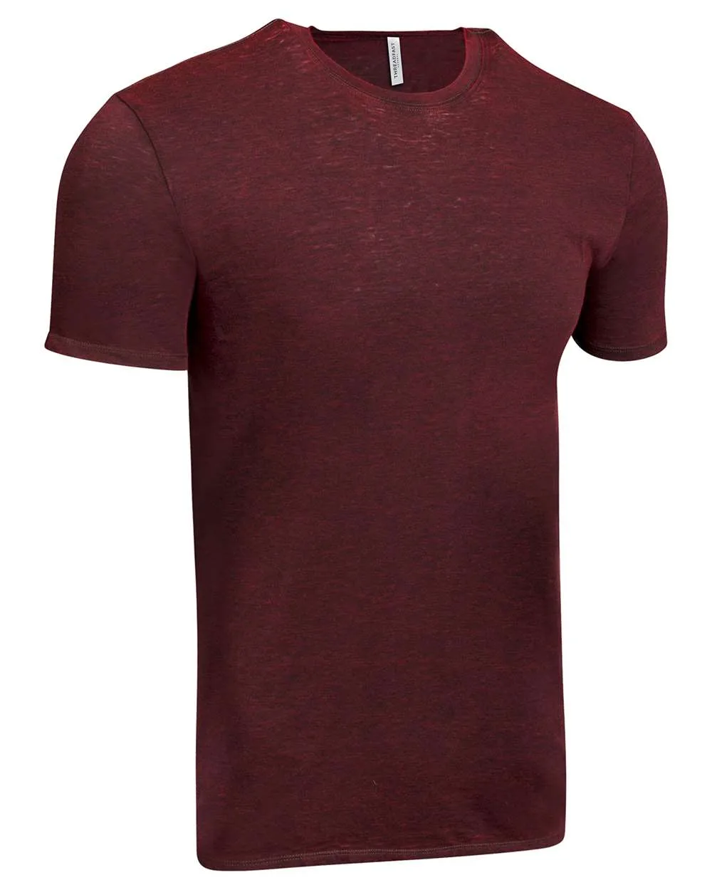 Threadfast Apparel 115A Unisex Cross Dye T-Shirt — blank t-shirt, front view