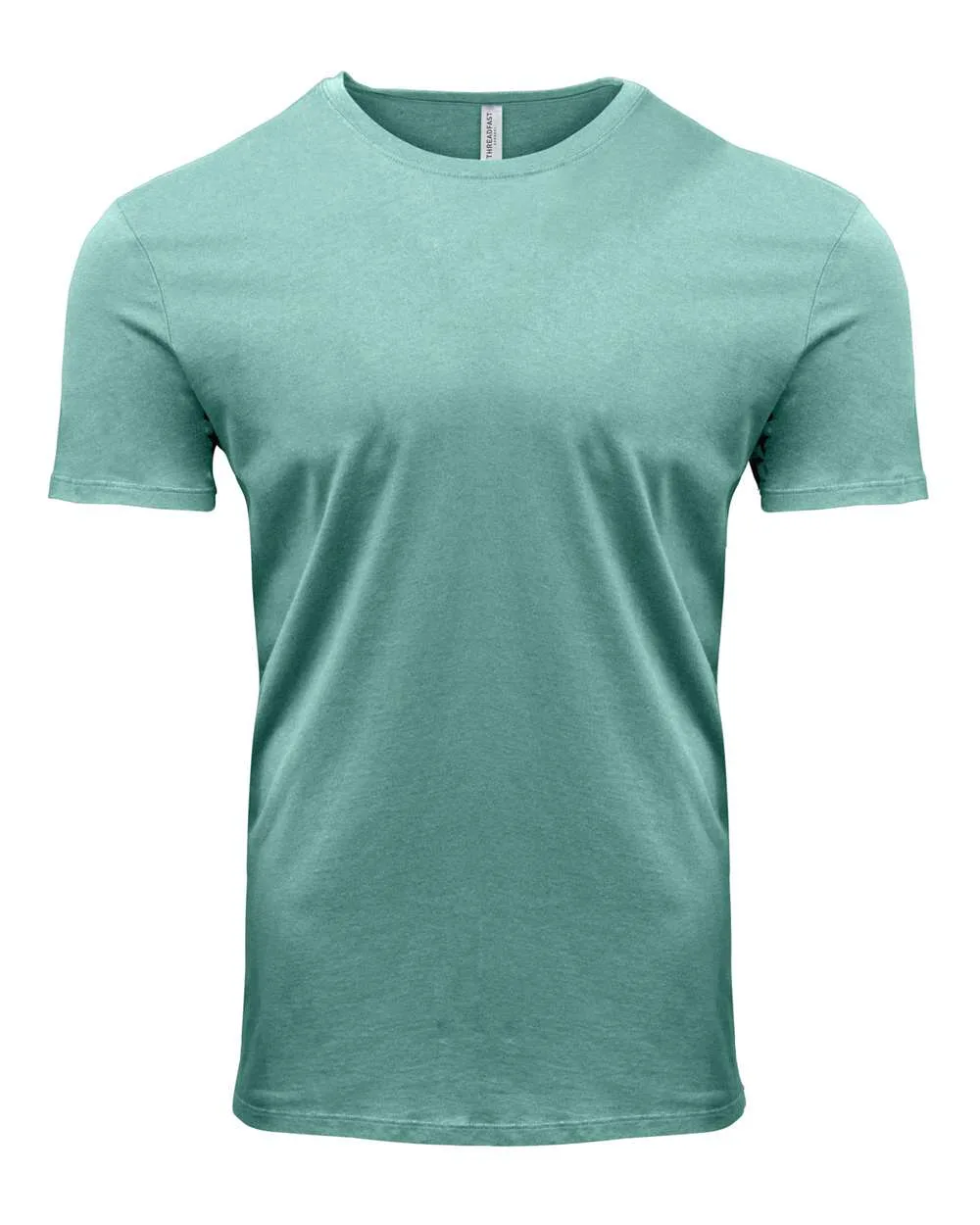 Threadfast Apparel 130A Unisex Pigment Dye T-Shirt — blank t-shirt, front view