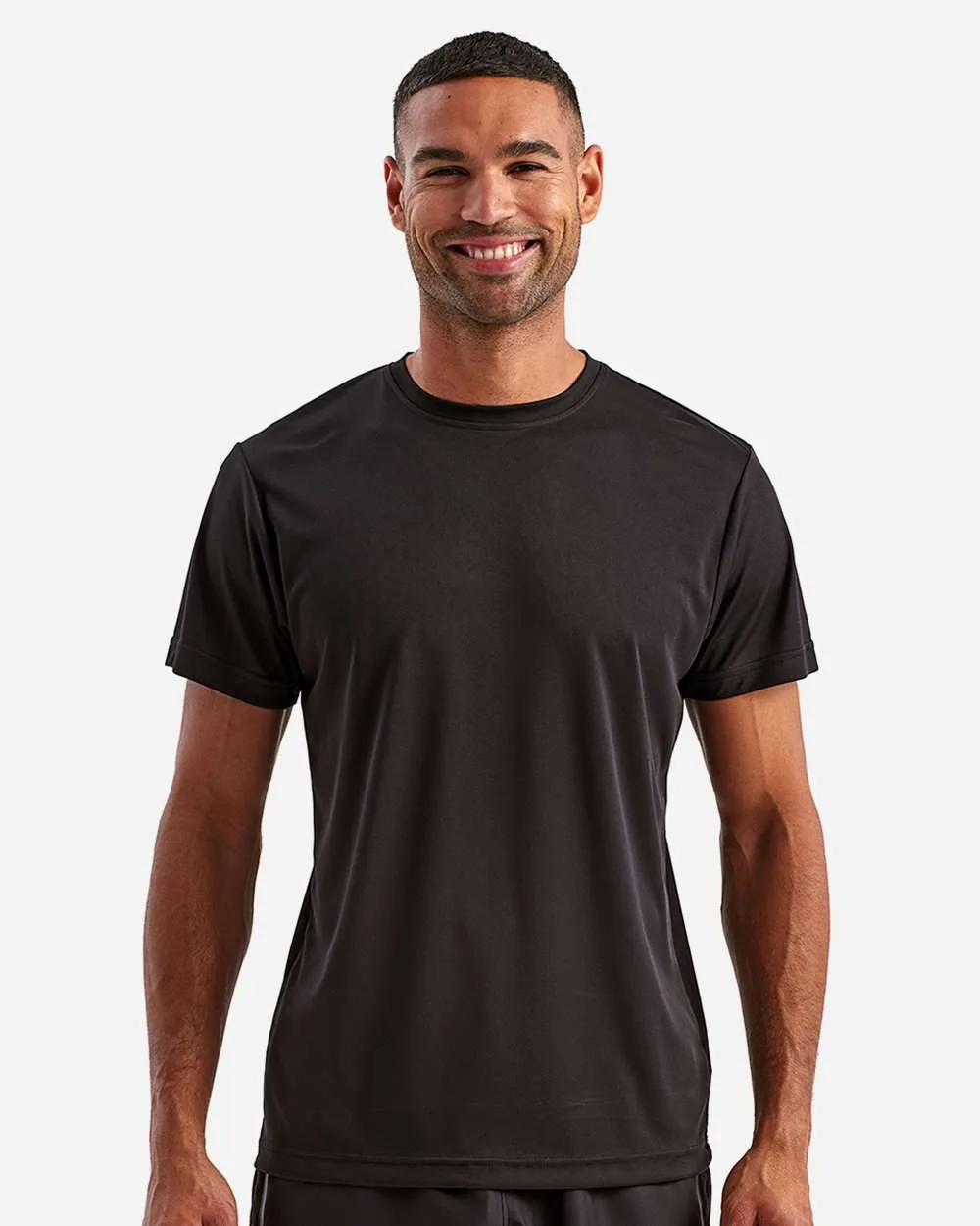 TriDri TD501 Unisex Recycled Performance T-Shirt — blank t-shirt, front view
