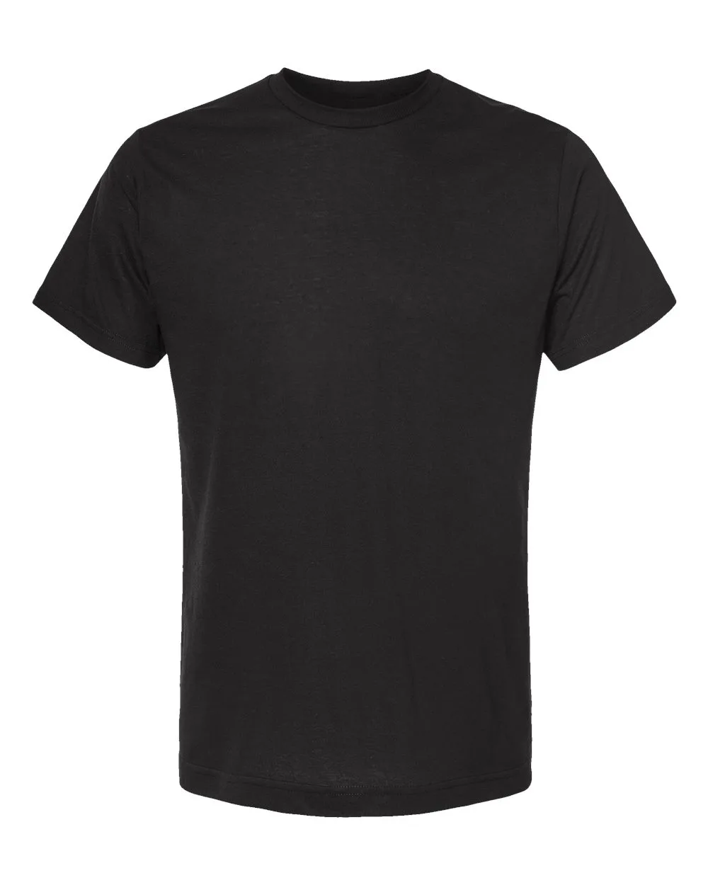 Tultex 241 Unisex Poly-Rich T-Shirt — blank t-shirt, front view