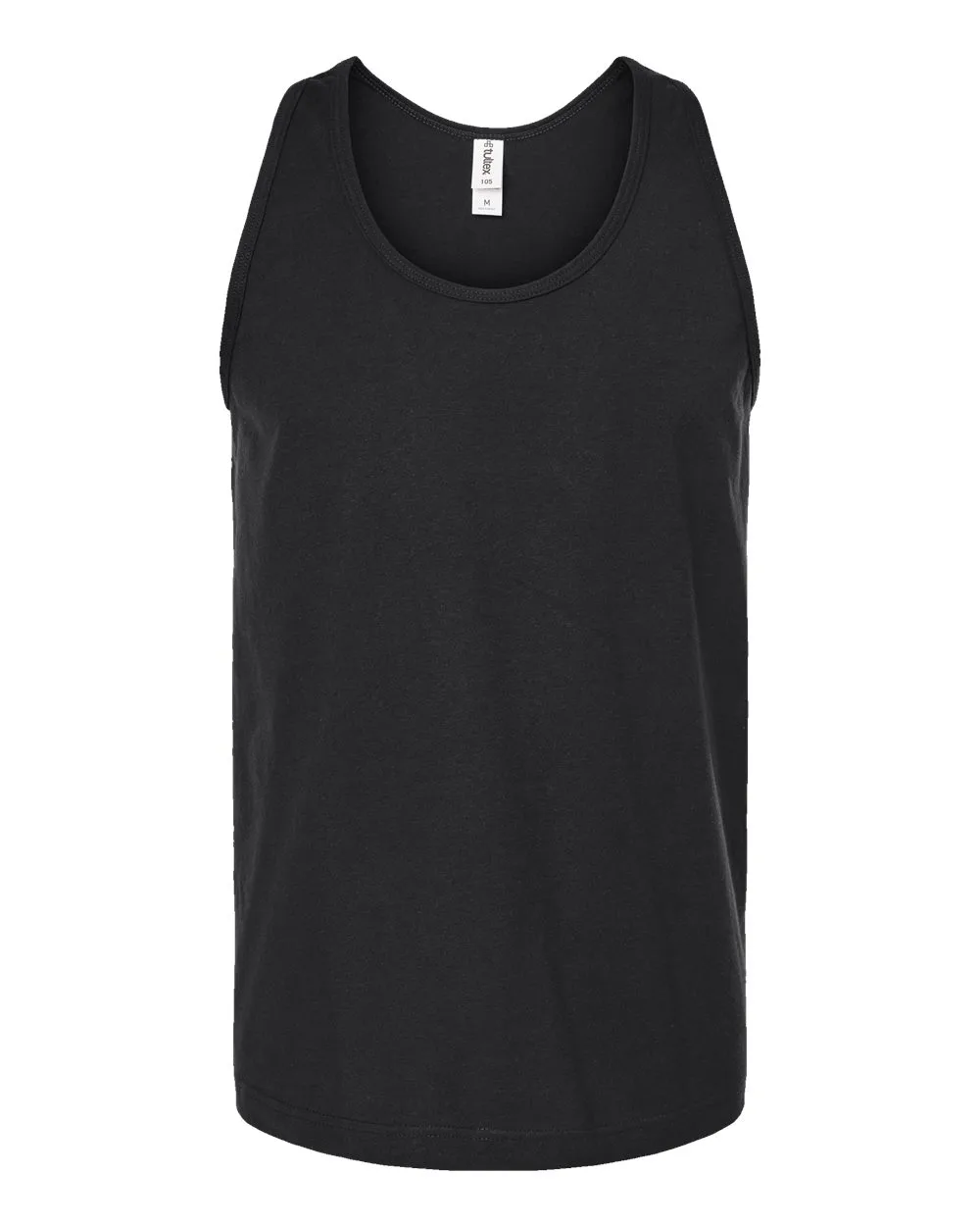 Tultex S105 Unisex Fine Jersey Tank Top — blank tank top, front view