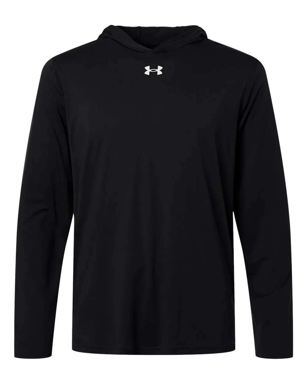 Under Armour 6014164 Men's Team Vanish Hooded Long Sleeve T-Shirt — blank hooded sweatshirt, front view