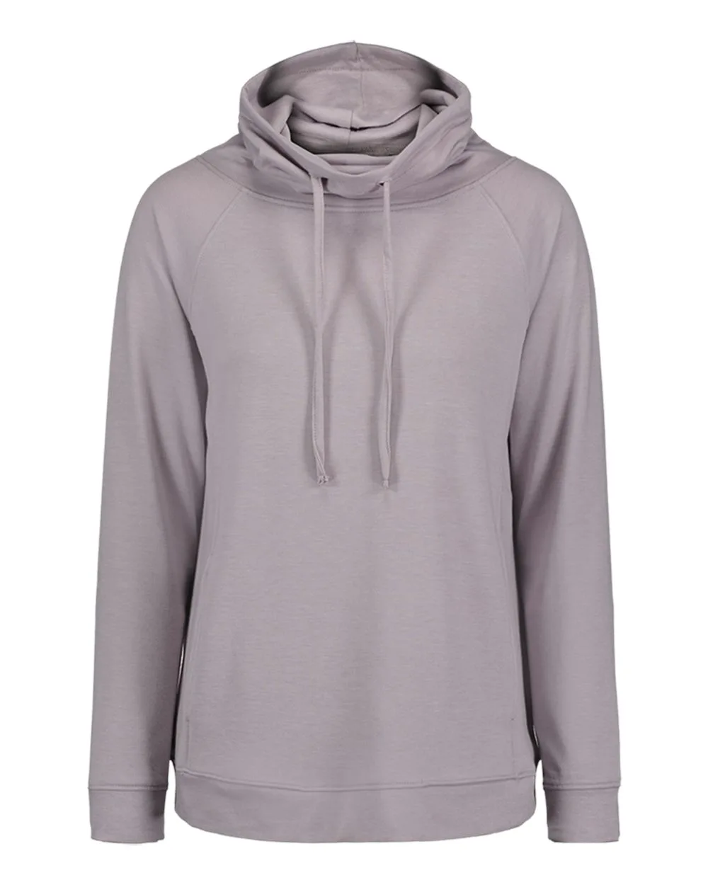 Weatherproof W18706 Women’s HeatLast™ Fleece Faux Cashmere Funnel Neck Sweatshirt — blank crewneck sweatshirt, front view